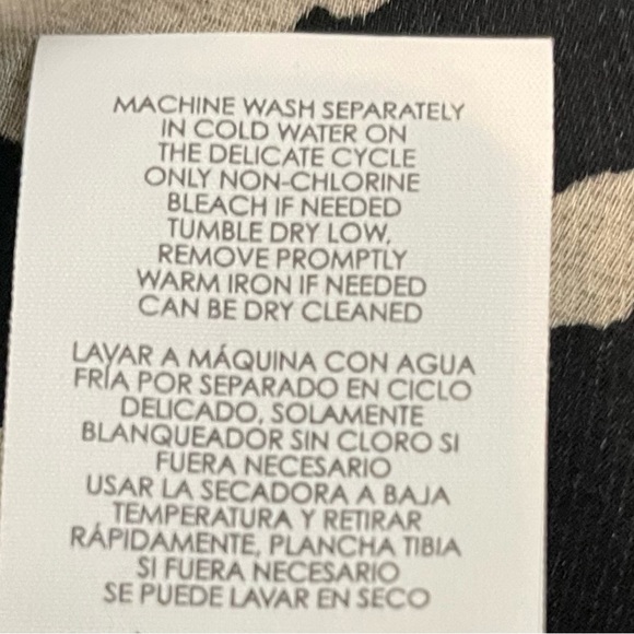 CAbi  Zebra Print Sleeveless Top Sz Sm - Picture 6 of 7